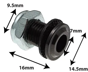 Event Spare Drum De Decompression Die Cast 16mm - Black