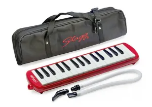 Melodica Stagg 32 Touches + Housse Red