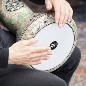 Darbouka Meinl 8 3/4" Artisan Edition Egypt - White Pearl/Mosaic Quee