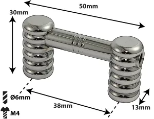 Coquille Spare Drum Tube Lug - GC - 38Mm
