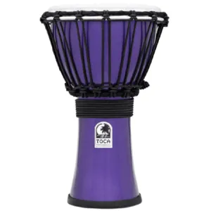 Djembe Toca Freestyle Colorsound 07" Indigo Metallise