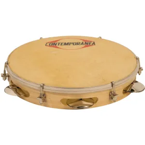 Pandeiro Contemporanea 09" Bois Extra Light Peau Animale - Choro Pro