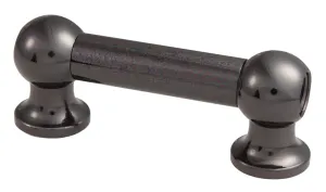 Coquille Spare Drum Tube Lug - Double Tirant - 38mm - Black