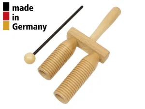 Wood Block Rohema Hetre 2 Tons 14.6Cm Poignee