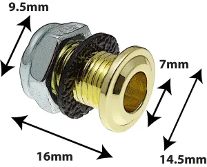 Event Spare Drum De Decompression Die Cast 16mm - Gold