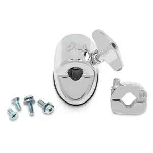 Pied TB DW Aluminium 21" Nickel (X3) + Coquille Pied Tb