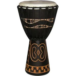 Djembe Tanga 12" Slammer Sculpte - Black