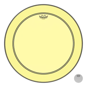 REMO Colortone 18" Powerstroke 3 Bass Yellow