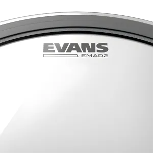 EVANS Pack EMAD2 18" Bass Clear + EMAD 18" Bass Resonant