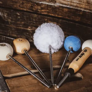 VIC FIRTH VKB4 Batte Grosse Caisse Caoutchouc