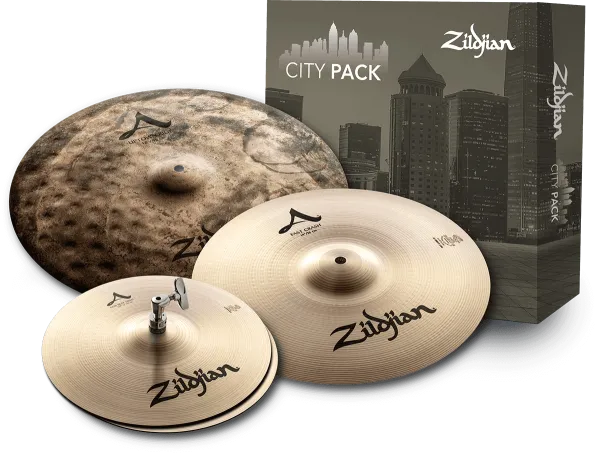 Produit ZILDJIAN A Serie City Pack 3pcs Image