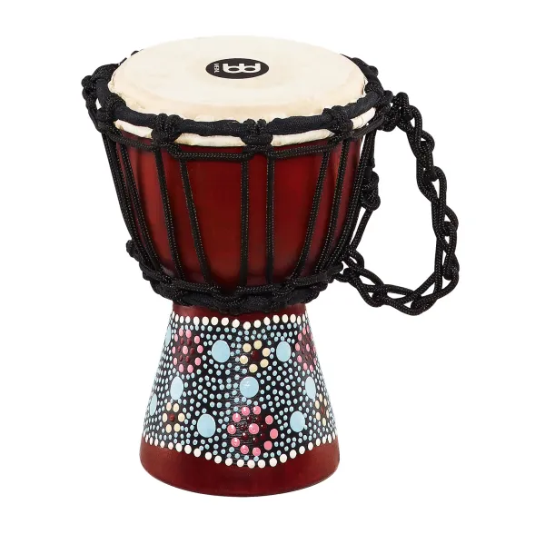 Produit Djembe Meinl 4.5" Headliner Acajou Cordage - Flower Image