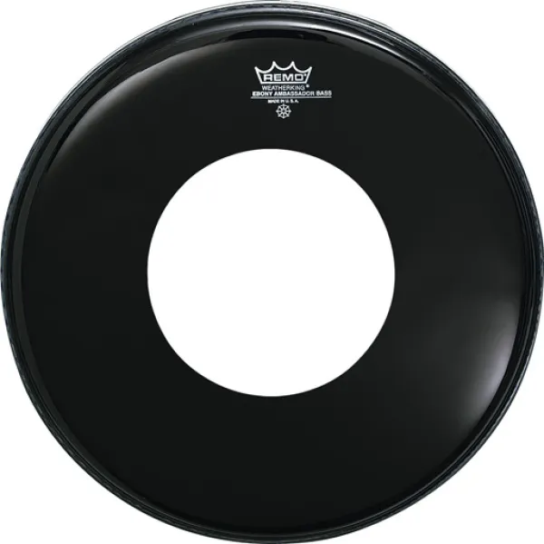 Produit REMO Ebony 22" Bass Ambassador W/Event Image