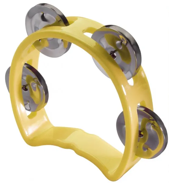 Produit Tambourin Stagg Mini - Demi Lune - 1 Rang - Yellow Image