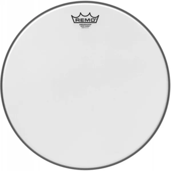 Produit REMO White Suede 16" Ambassador Image