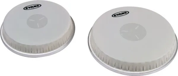 Produit EVANS Pack Peaux Bongo Tri-Center 7 1/4" + 9 5/8" Image