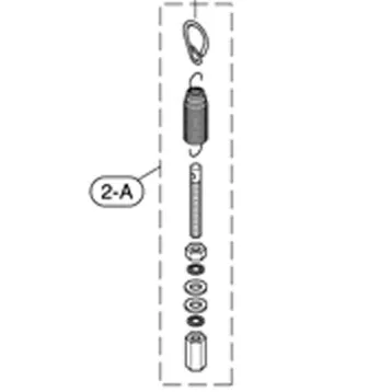 Produit YAMAHA Ressort Kit Ressort FP7210A (X1) Image