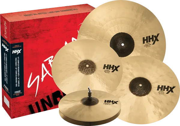 Produit SABIAN HHX Complex Promotional Pack 4pcs Image