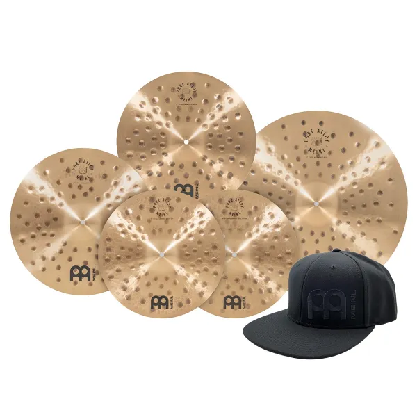 Produit MEINL Pure Alloy  MEINL Pure Alloy Extra Hammered Pack 4pcs Image