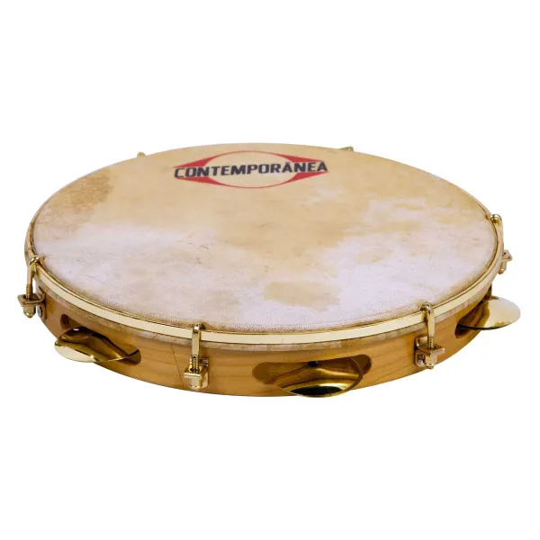 Produit Pandeiro Contemporanea 10" Bois Extra Light Peau Animale - Choro Pro Image