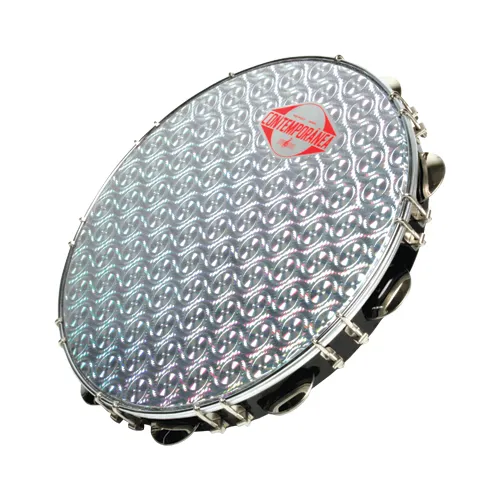 Produit Pandeiro Contemporanea 10" Black - Peau Gold Image