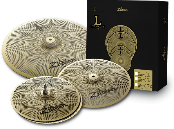 Produit ZILDJIAN L80 Low Volume Pack 3pcs Image