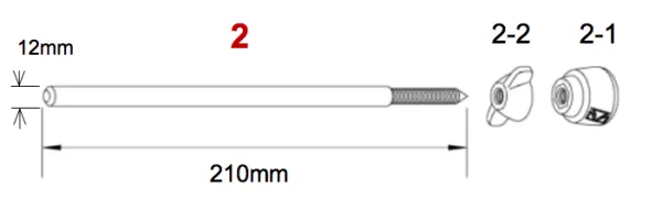 Produit Pique GC Tama Starclassic- Black Nickel (X2) Image
