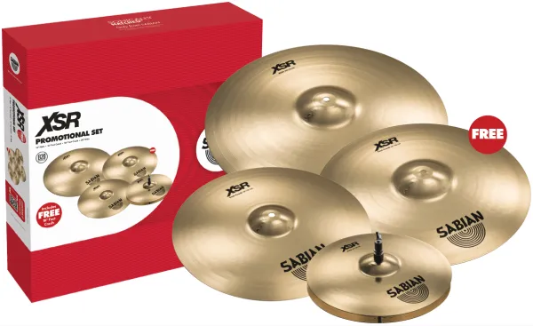 Produit SABIAN XSR Promotional Pack 4pcs Image