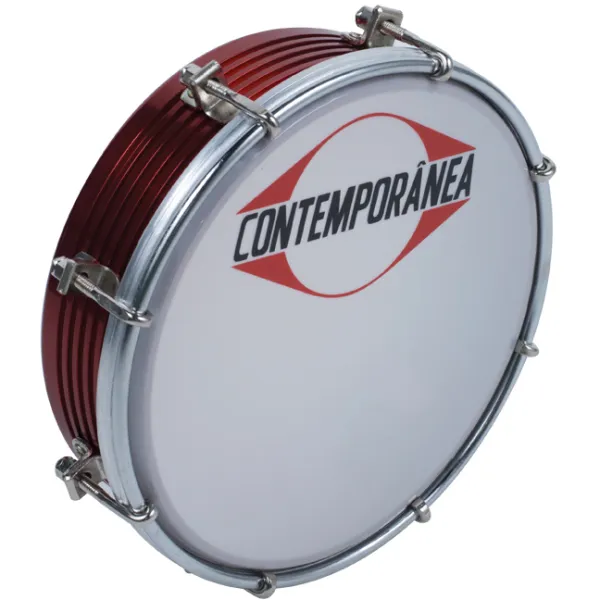 Produit Tamborim Contemporanea Frisado 06" Alu - 8 Tirants - Red Image