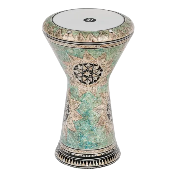 Produit Darbouka Meinl 8 3/4" Artisan Edition Egypt - White Pearl/Mosaic Quee Image