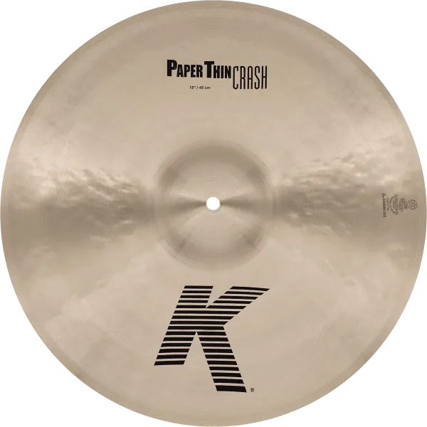 Produit ZILDJIAN K 18" Paper Thin Crash Image