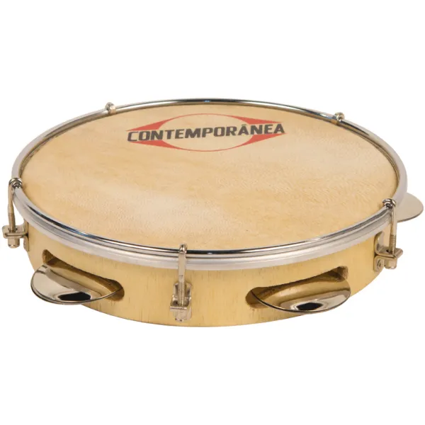 Produit Pandeiro Contemporanea 08" Bois Peau Animale Pro Image
