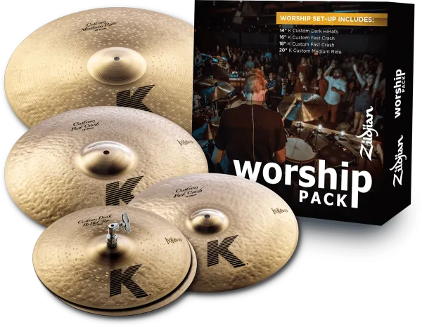Produit ZILDJIAN K Custom Worship Pack 4pcs Image