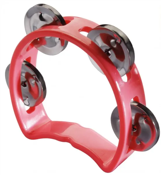 Produit Tambourin Stagg Mini - Demi Lune - 1 Rang - Red Image