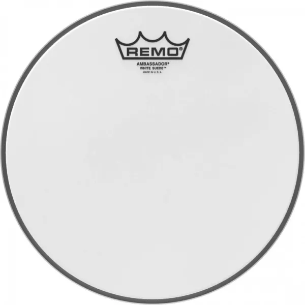 Produit REMO White Suede 10" Ambassador Image