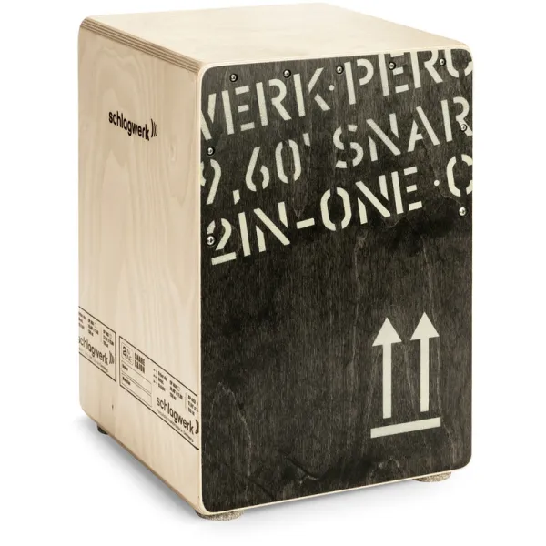 Produit SCHLAGWERK CP403BLK Cajon 2Inone Black Medium  Image