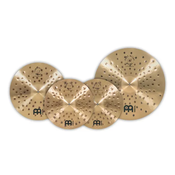 Produit MEINL Pure Alloy  MEINL Pure Alloy Complete Extra Hammered Pack 3pcs Image