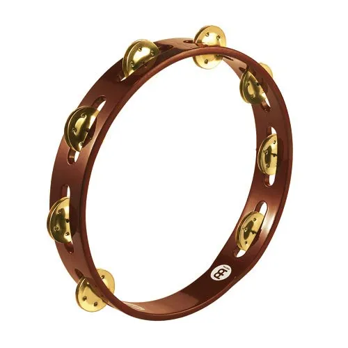 Produit Tambourin Meinl 10" - 1 Rang - Laiton - African Brown Image