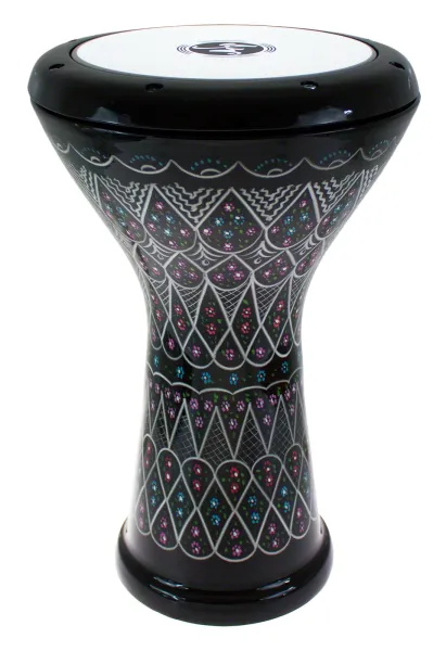 Produit Darbouka Sawt El Ahram Egypte Alu Grave Motifs Peints Image