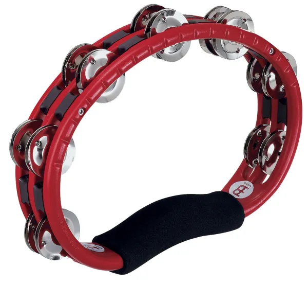 Produit Tambourin Meinl Demi-Lune - 2 Rangs - Acier - Red Image