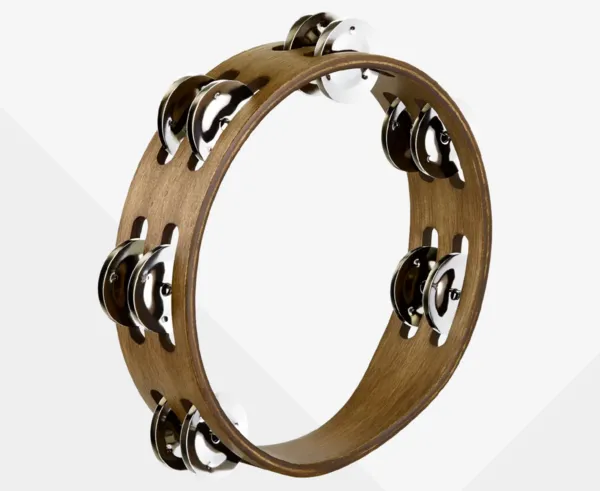 Produit Tambourin Meinl 08" - 2 Rangs Nickel - Walnut Brown Image