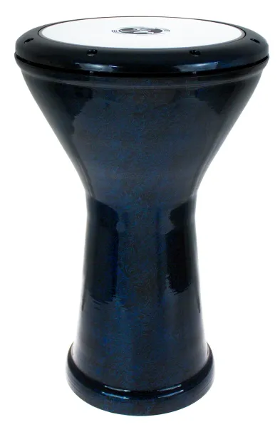 Produit Darbouka Sawt El Ahram Egypte Bass Alu Martele - Blue Stone Image