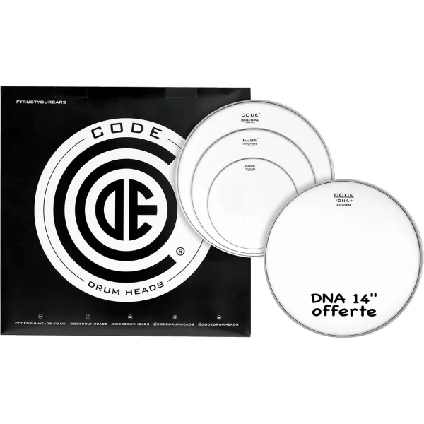 Produit Pack CODE Signal 12"/13"/16" Coated + Dna 14" Coated Image