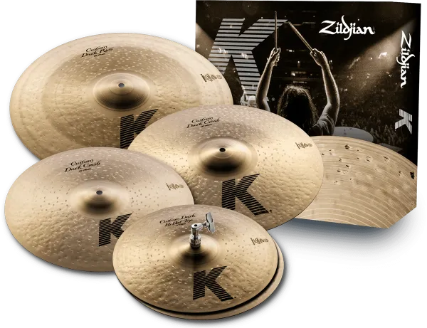 Produit ZILDJIAN K Custom Dark 4pcs Pack ZILDJIAN Image