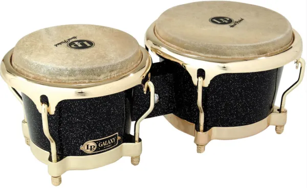 Produit Bongos LP 794X Galaxy Fiberglass - Black Holograme Sp - Gold Image