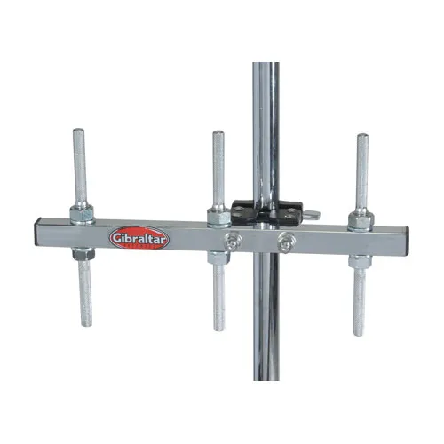 Produit GIBRALTAR GAB12 Support Percu Barre 3 Ptes Percus w/clamp Image
