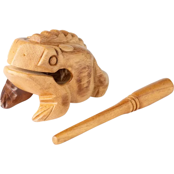 Produit Guiro Nino Grenouille Bois Naturel - Medium Image