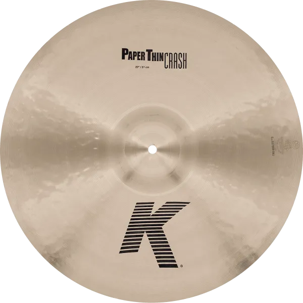 Produit ZILDJIAN K 20" Paper Thin Crash Image