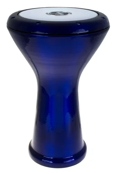 Produit Darbouka Sawt El Ahram Egypte Alu Bleu Metallise Image