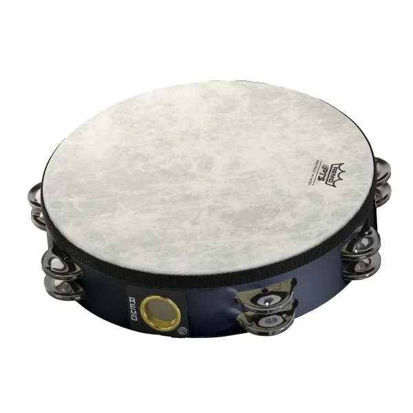 Produit Tambourin Remo 10" Fiberskyn - 2 Rangs Black Image